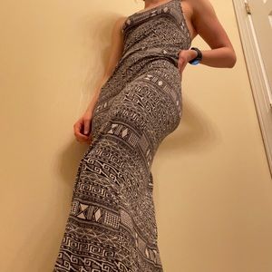 Patterned Summer Dress